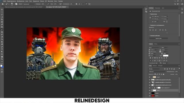 ?КАК СДЕЛАТЬ КС ГО ПРЕВЬЮ ?! / ПРЕВЬЮ ДЛЯ ВИДЕО РОЛИКА 2021 / Adobe Photoshop? смотреть онлайн