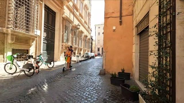 Promenad i vackra Rom (Piazza Mattei) (Video på svenska) смотреть онлайн