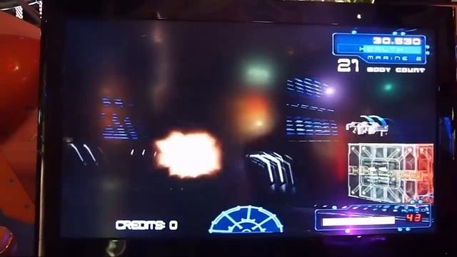 Alien Extermination Arcade Game Bug Hunt Mission Coin Op смотреть онлайн