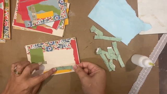 Scrap Tutorial #3-Scraps To Journal Cards #scrapstotreasure #scraptasticideas