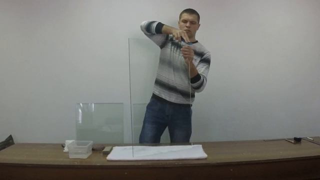 Аквариум своими руками. Обработка стекла смотреть онлайн