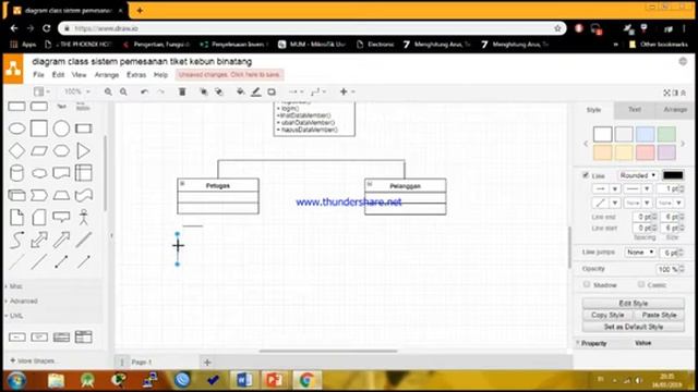 Tutorial Class Diagram dengan DRAW.IO смотреть онлайн