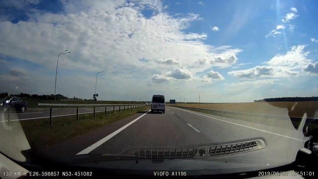 Экспресс Минск-Барановичи. Очень быстрая маршрутка 140км/ч+ смотреть онлайн