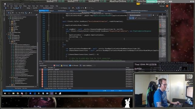 Day 9 - 3 - Syncing Viewing Experiences with SignalR in Angular CLI and Asp.Net Core WebAPI - Part смотреть онлайн