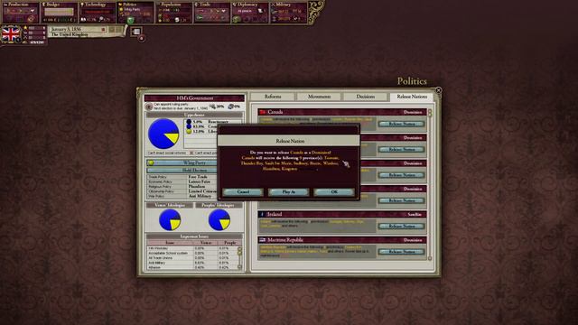 Victoria II Dominion Mod смотреть онлайн