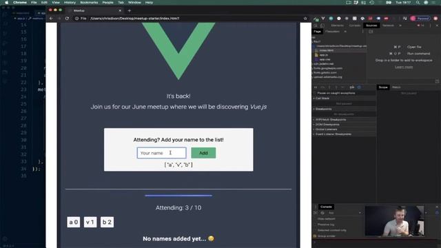Introduction to Vue.js | Workshop by Chris Dixon смотреть онлайн