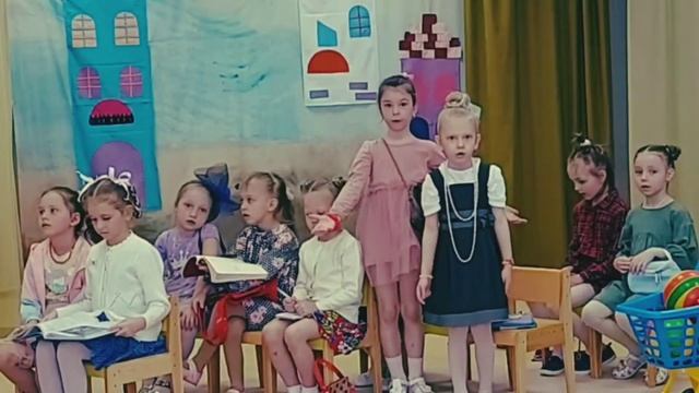 Детский сад №119. Театральная студия. С. Маршак "Багаж" смотреть онлайн