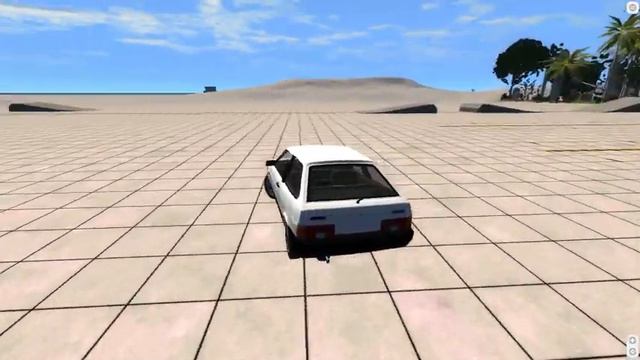 BeamNG Crash Ваз 2108 смотреть онлайн