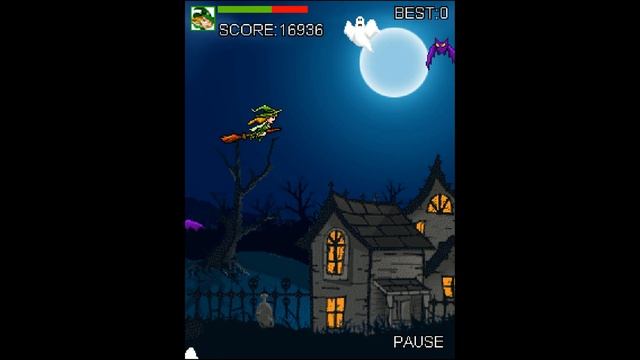 Wild Witch Ride JAVA GAME (RZ2 Games 2011) Playthrough смотреть онлайн