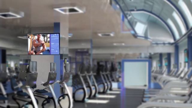 Решения Digital Signage для фитнес клуба смотреть онлайн