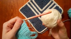 Татьяна PLUS Как вязать прихватку крючком