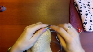 Шапка бини спицами детская мастер класс