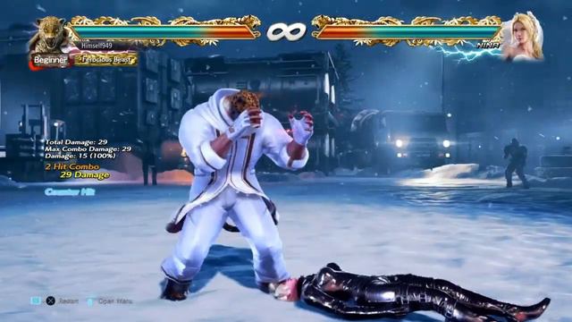 CRAZY TECH! ~ How To Use King's Twin Hooks ~ Tekken 7 King Guide смотреть онлайн