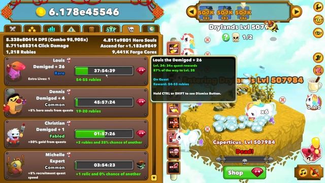 Clicker Heroes #452 - THE MAW!!! смотреть онлайн