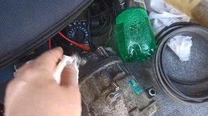 ремонт компрессора климот-контроля Опель Зафира Б  2011г.в.