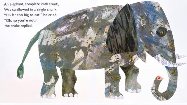The Greedy Python Eric Carle and Richard Buckley - Story Read Aloud Reading for Kids смотреть онлайн