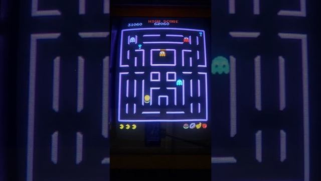 Bally/Midway Super PacMan arcade game play with high score save kit смотреть онлайн