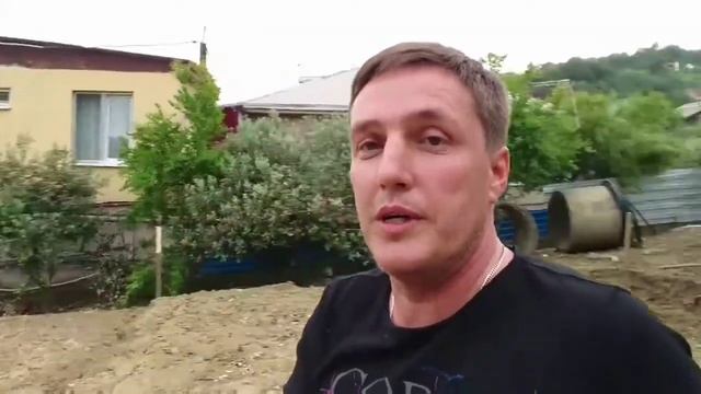 Строительство дома в городе Сочи. Начало. Земляные работы. смотреть онлайн