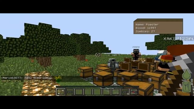 Играем в Minecraft Day z - Часть 4# [неудачный поход в лагерь] смотреть онлайн