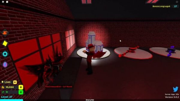 The SECRET SHOP in the lobby of Cube Defense