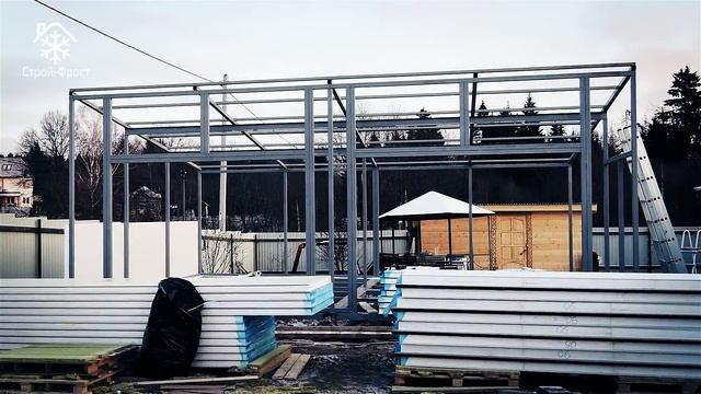 ✓Гараж из сэндвич-панелей | Строительство гаража из сэндвич панелей под ключ [Строй-Фрост] смотреть онлайн