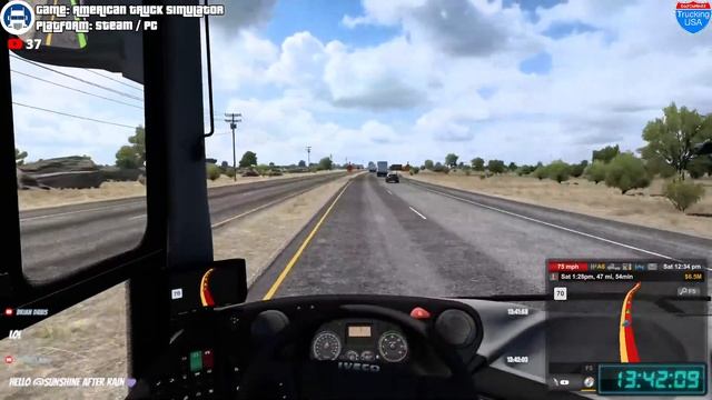 Live: Truck Sim Chat EP41 [American Truck Simulator] смотреть онлайн