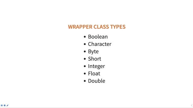 Wrapper classes in java смотреть онлайн