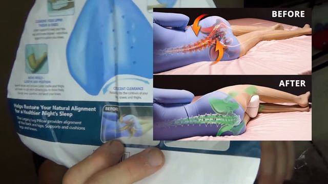 Ортопедическая подушка для сна, между ног. Подушка для ног смотреть онлайн