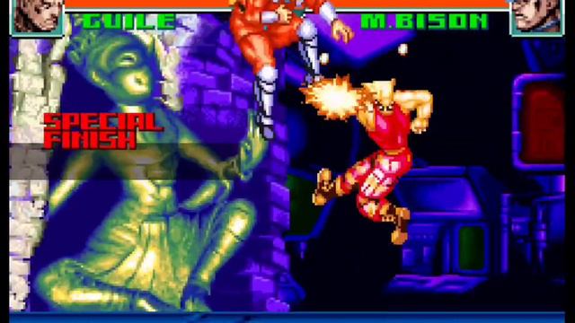 Guile's Ending Super Street Fighter II Turbo Revival GBA смотреть онлайн