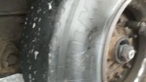 /Дальнобой\ Что делать если поломался подшипник на полуприцепе. Езда без колеса.