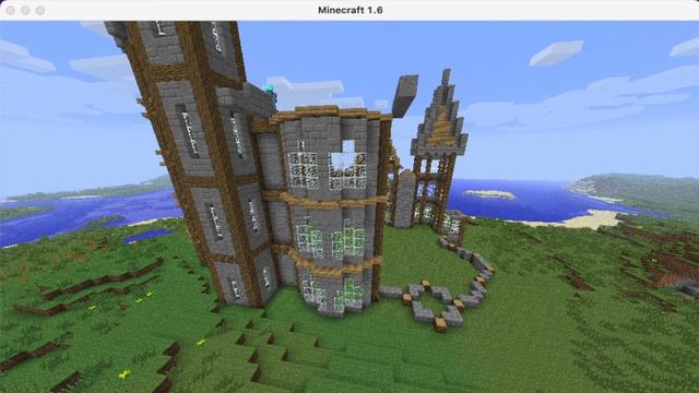 Building a MEGA BASE In Old Minecraft смотреть онлайн