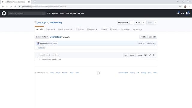 Configuring A Custom Domain | Sub-domains For Your GitHub Pages Site смотреть онлайн