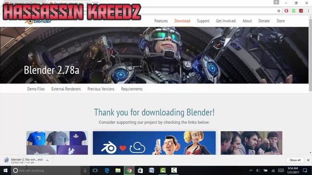 How To Install Blender Version 2.78 - Latest Version - Windows,Mac,Linux - FOR FREE!! смотреть онлайн
