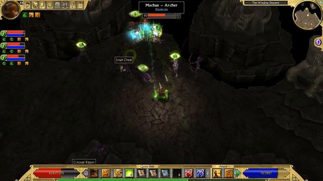 Titan Quest Ragnarok Dog Master build VS Act 4 Bosses смотреть онлайн