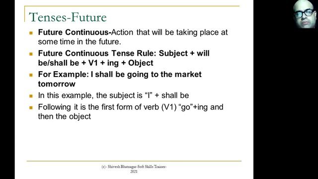 Soft Skills Unit 1 KNC 101 Tenses Part IV S Bhatnagar смотреть онлайн