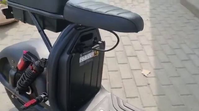 Прокат электроскутера Citycoco VAG 2-х местный смотреть онлайн