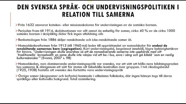 Den svenska språk och undervisningspolitiken i relation till flerspråkighet och minoriteter смотреть онлайн