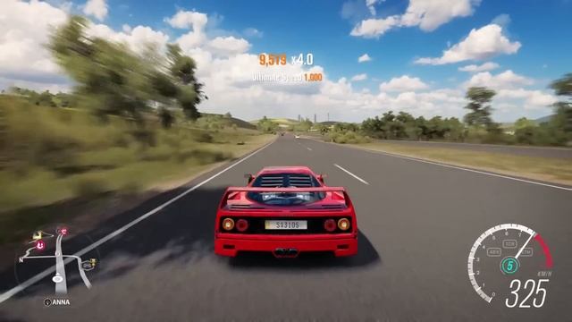 Forza Horizon 3 Ferrari F40 смотреть онлайн