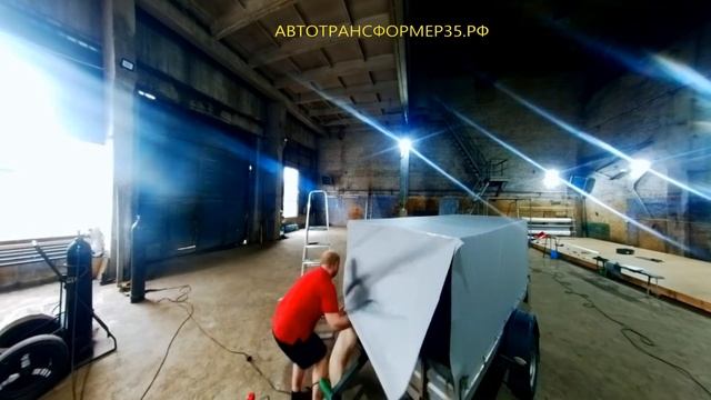 Изготовление тента на прицеп смотреть онлайн