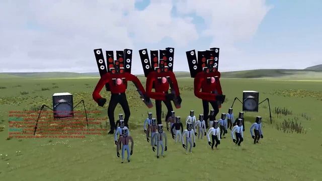 MECHA CAMERA MAN BOSSES VS MECHA SPEAKER MAN BOSSES In Garry's Mod! смотреть онлайн