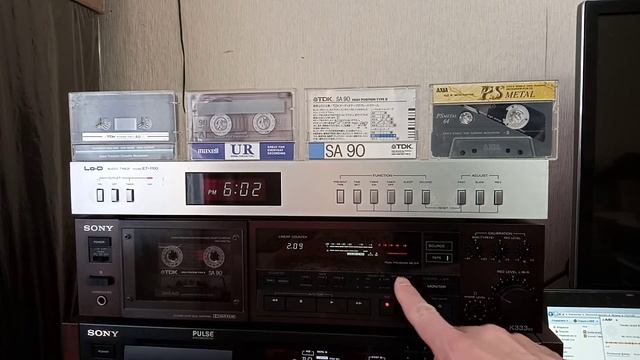 Кассетная дека SONY TC-K333ES Практика смотреть онлайн