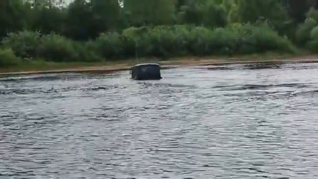 УАЗ через реку Паша смотреть онлайн