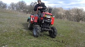 Мини-трактор (мототрактор) из мотоблока Кентавр.