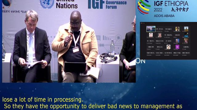 IGF 2022 - Day 2 - CR1 - Main Session: Governing Data & Protecting Privacy - Russian смотреть онлайн