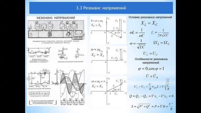 Бакалавриат_АиУ_3 семестр_ТОЭ_Электрические цепи однофазного синусоидального тока_Лекция 3 смотреть онлайн