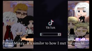 Tokyo Revengers Gang leaders react to Takemichi dark impulse au /+future Mikey / manga spoilers