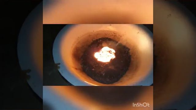 Простой способ плавки алюминия и необычное явление в шлаке. смотреть онлайн