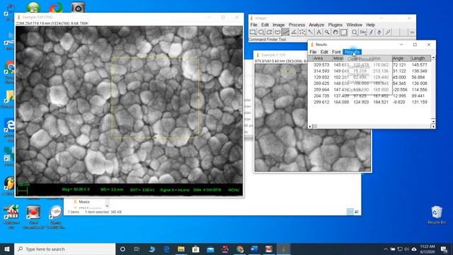 ImageJ - Scanning Electron Microscope (SEM) Image Analysis (Basic) - Particle Size | AMC-Tec | #001 смотреть онлайн