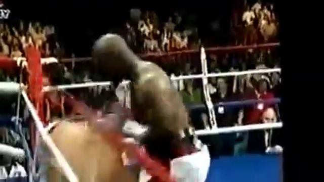 On The Top of BOXING - Evander Holyfield vs Lou Savarese uppercut highlight смотреть онлайн