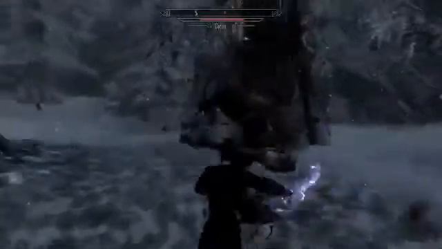Turning A Giant Into A Chicken - Skyrim